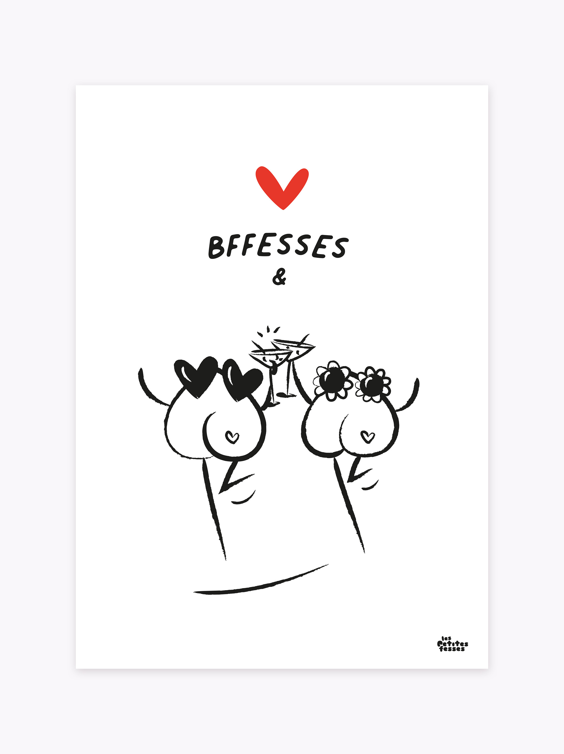 Affiche à personnaliser BFF