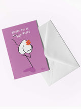 Carte postale Occupe toi de mes fesses