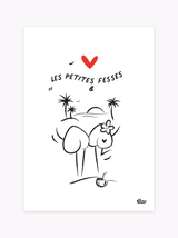 Affiche à personnaliser couple