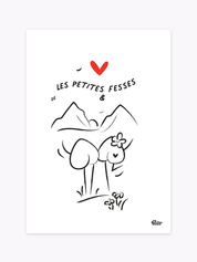 Affiche à personnaliser couple