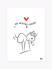 Affiche à personnaliser couple