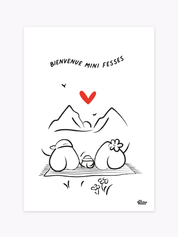 Affiche de Naissance à personnaliser