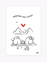 Affiche de Naissance à personnaliser