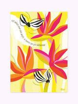 Affiche Oiseau du paradis
