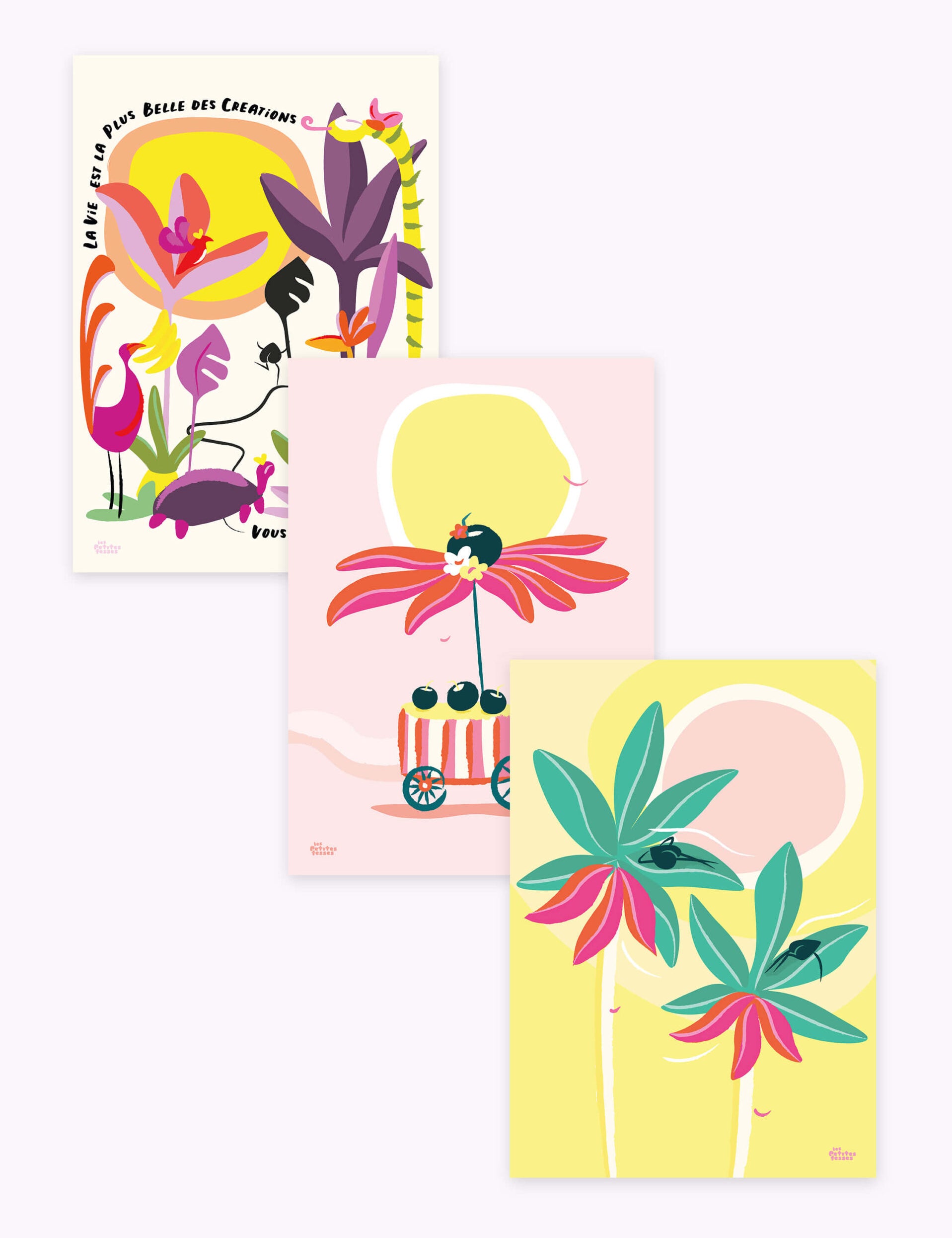 pack-trio-affiche-colorée