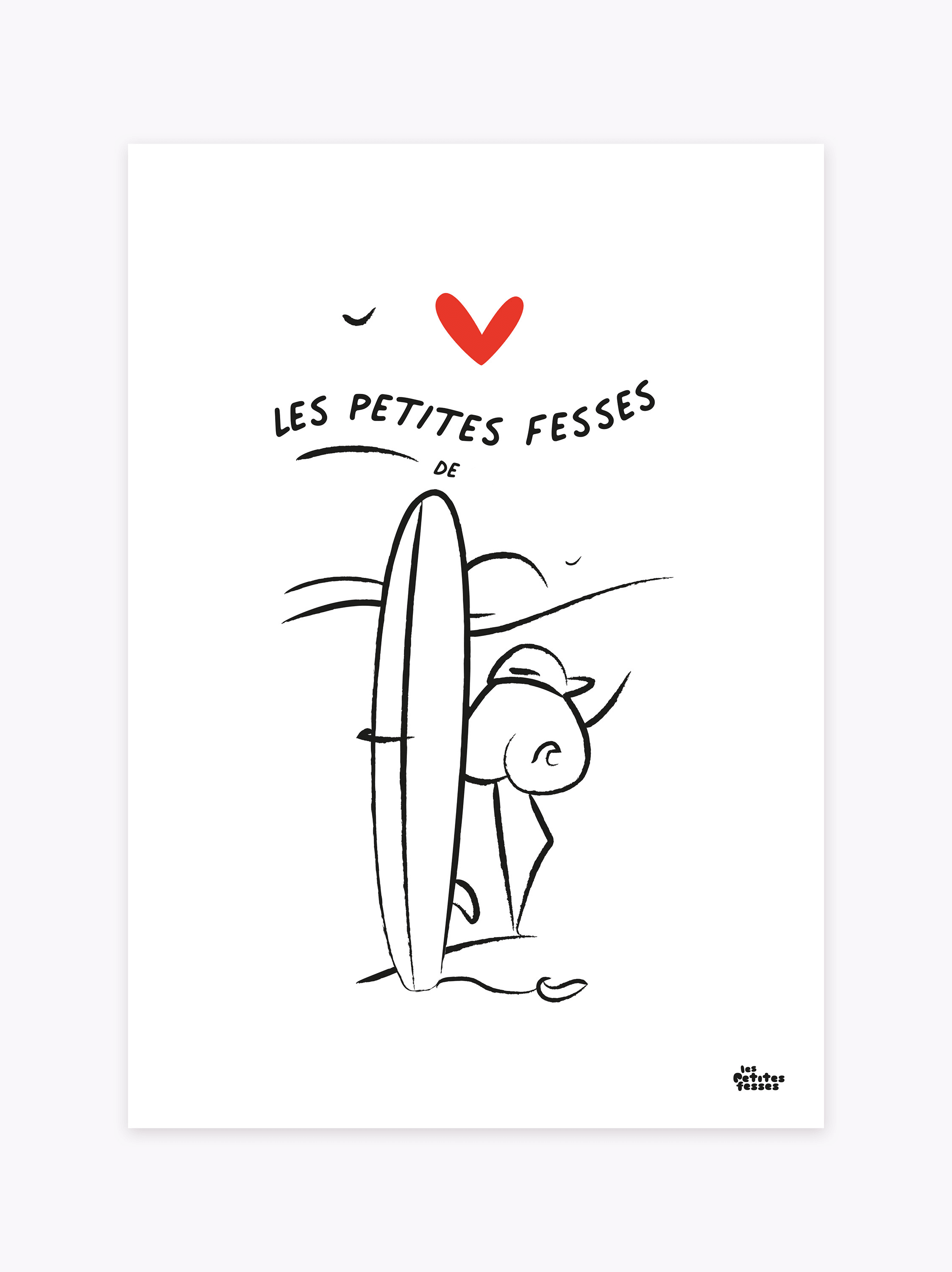 Affiche de Surf à personnaliser